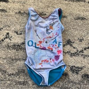 Disney Olaf GK gymnastics suit child’s xs